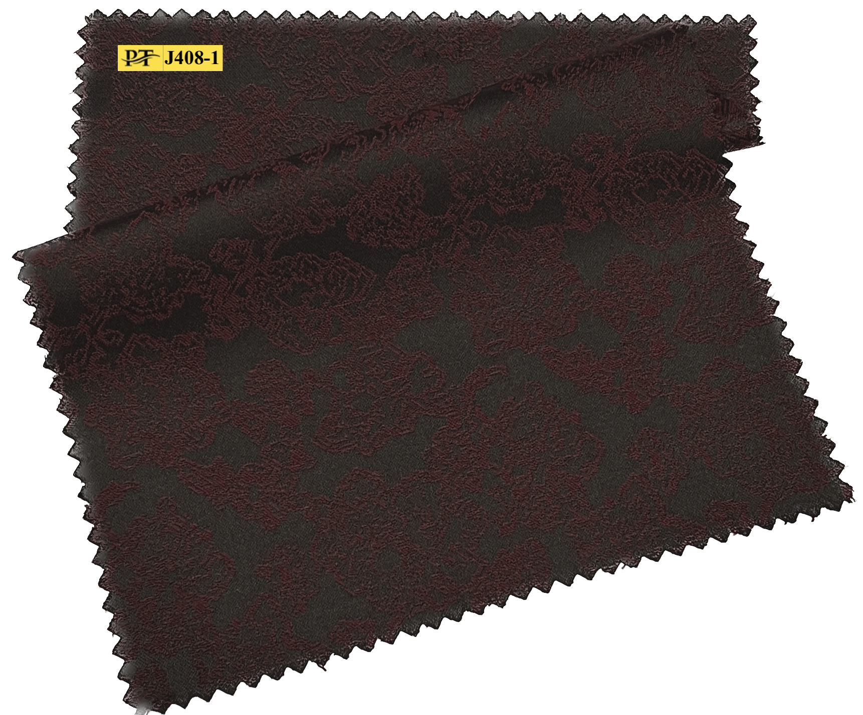 J408-1/P2-22031 Burgundy Jacquard Vest Fabric