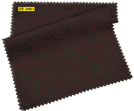 J408-1/P2-22031 Burgundy Jacquard Jacket Fabric