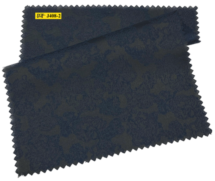 J408-2/P2-22032 Navy Blue Jacquard Suit Fabric