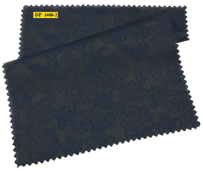 J408-2/P2-22032 Navy Blue Jacquard Jacket Fabric