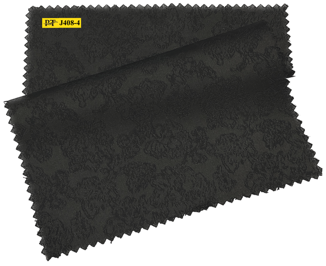 J408-4/P2-22034 Black Jacquard Vest Fabric
