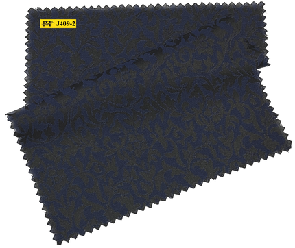 J409-2/P2-22036 Navy Blue Jacquard Suit Fabric