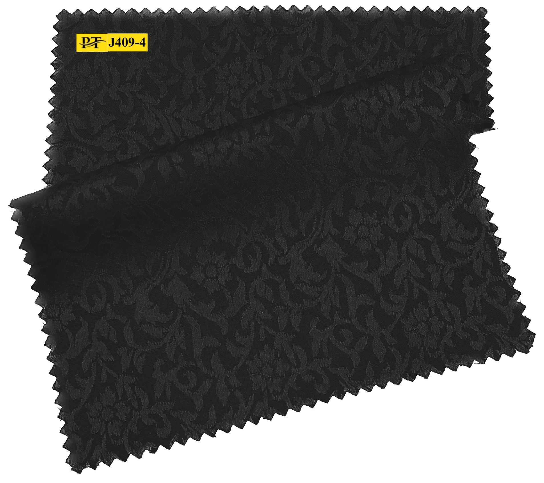 J409-4/P2-22038 Black Jacquard Suit Fabric