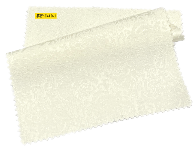 J410-1/P2-22039 Ivory Jacquard Pants Fabric