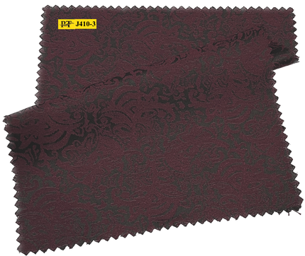 J410-3/P2-22041 Burgundy Jacquard Jacket Fabric