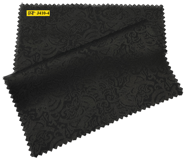 J410-4/P2-22042 Black Jacquard Jacket Fabric