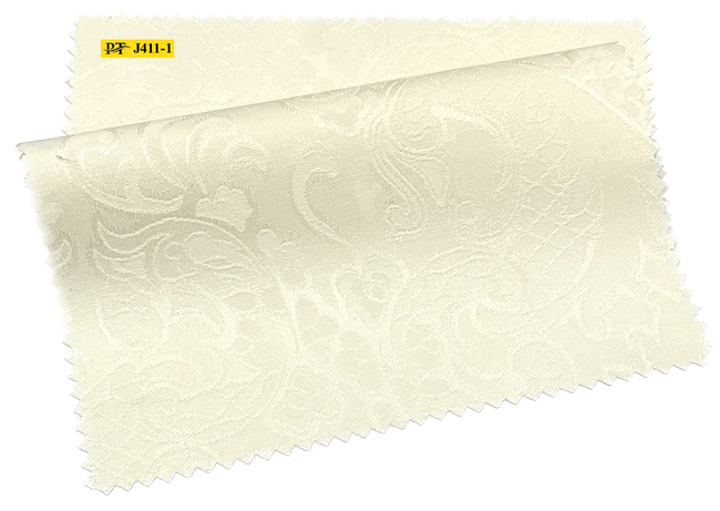 J411-1/P2-22043 Ivory Jacquard Vest Fabric