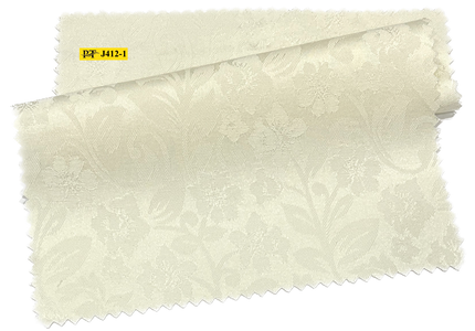 J412-1/P2-22047 Ivory Jacquard Jacket Fabric