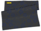 J412-2/P2-22048 Navy Blue Jacquard Suit Fabric