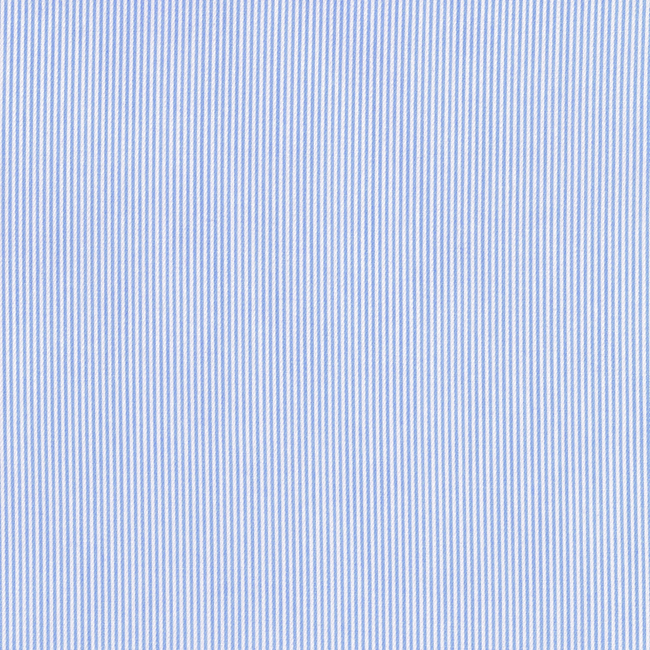 Light Blue and White Pencil Stripe Shirt