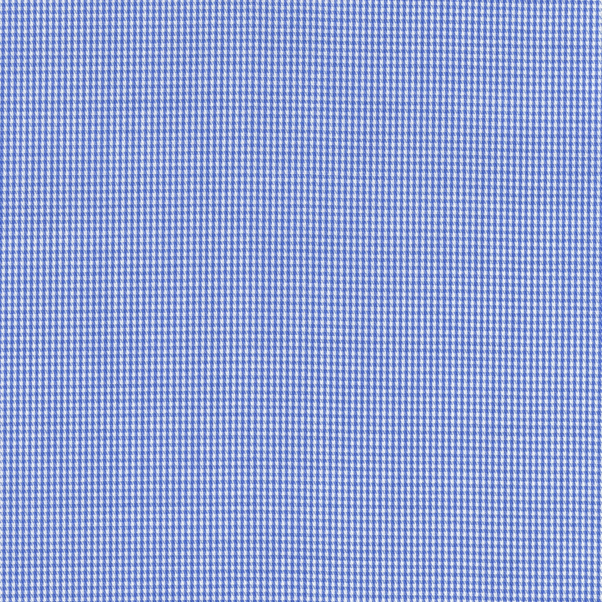 Navy Blue and White Micro Houndstooth Shirt