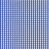 Navy Blue and White Gingham Check Shirt