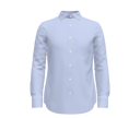 Blue and White Pinpoint Self Texture Shirt