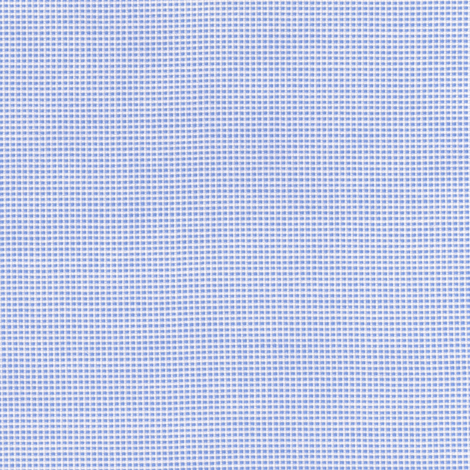 Blue and White Pinpoint Self Texture Shirt