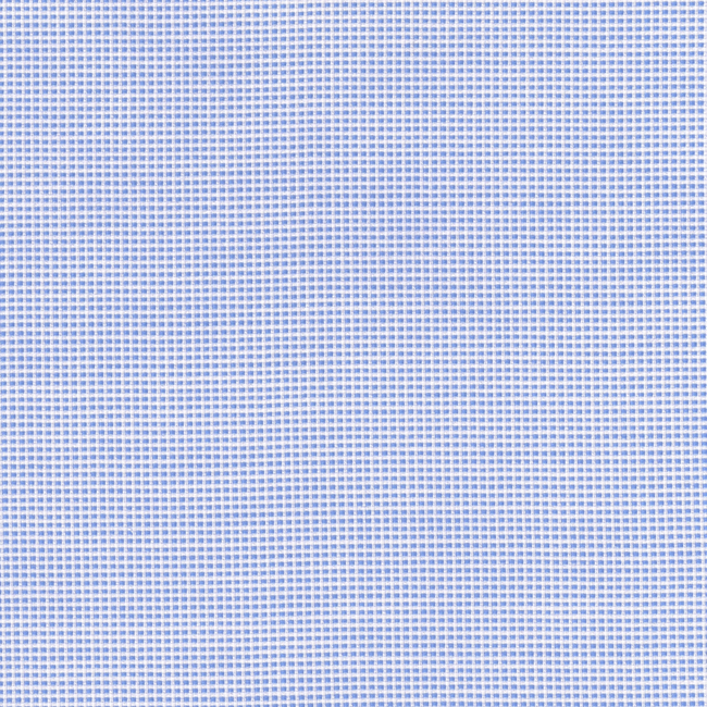 Blue and White Pinpoint Self Texture Shirt