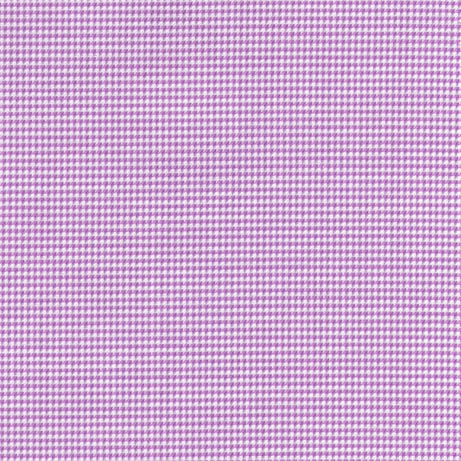 Pink and White Houndstooth Self Texture Shirt