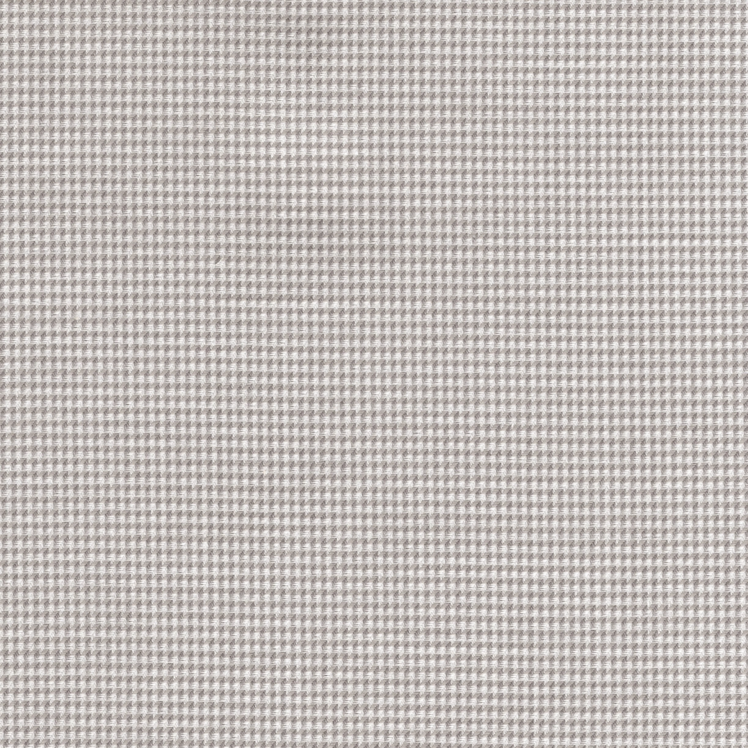 Grey and White Houndstooth Self Texture Shirt