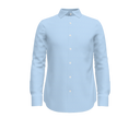 Light Blue Herringbone Shirt