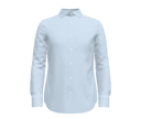 Light Blue Micro Herringbone Shirt