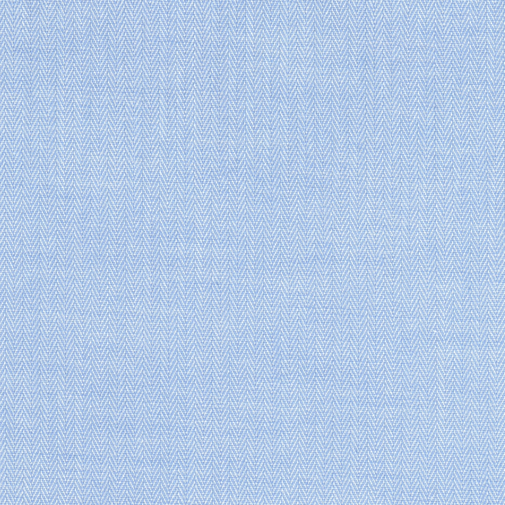 Sky Blue Micro Herringbone Shirt