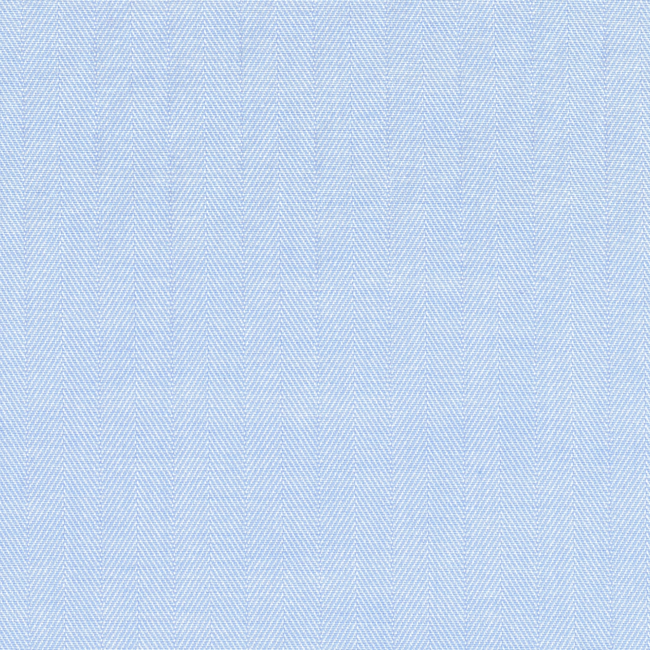 Sky Blue Herringbone Shirt