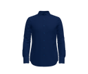 Dark Blue Herringbone Shirt