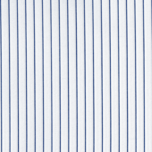 White with Blue Stripe Shirt
