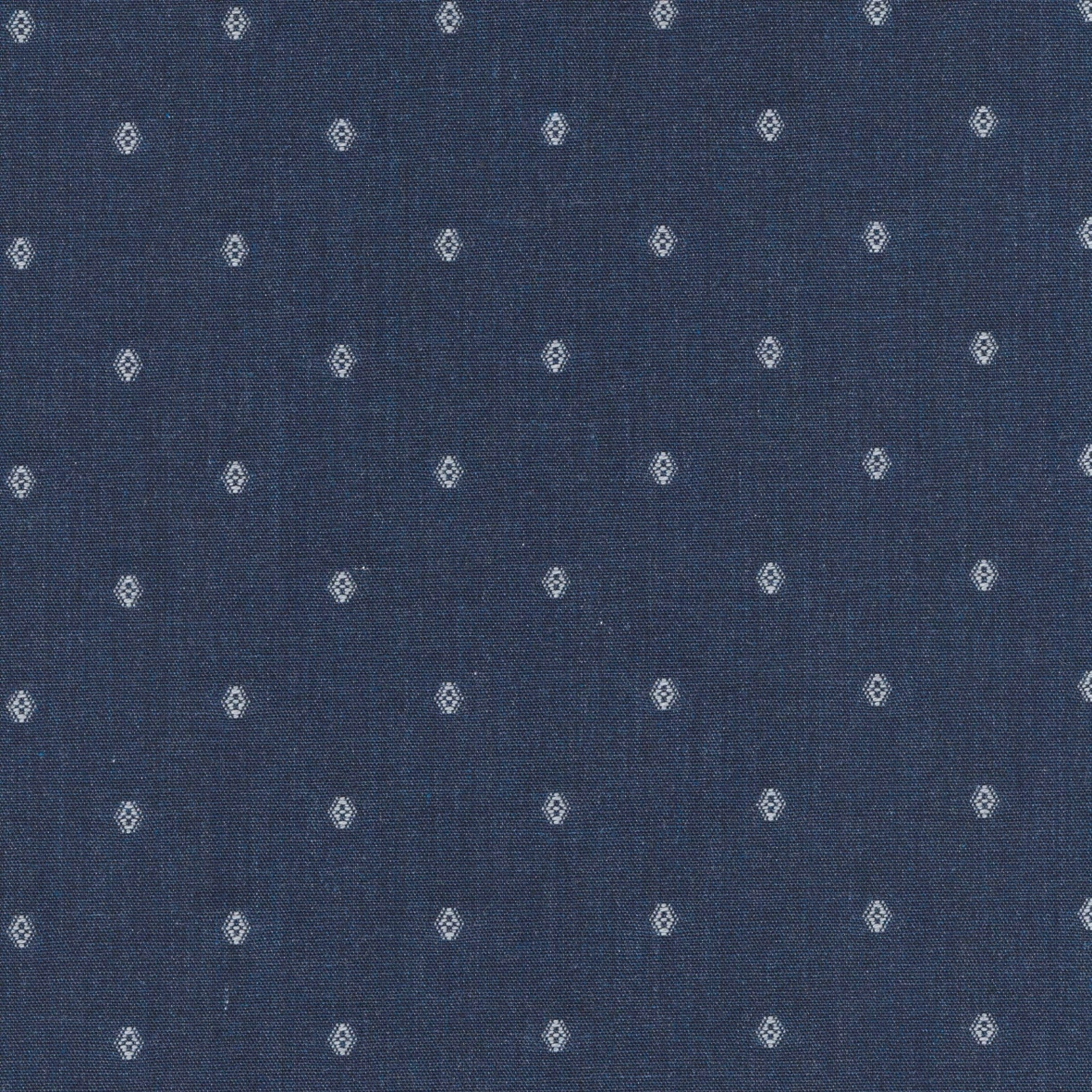 Navy with White Small Dot Pattern Shirt