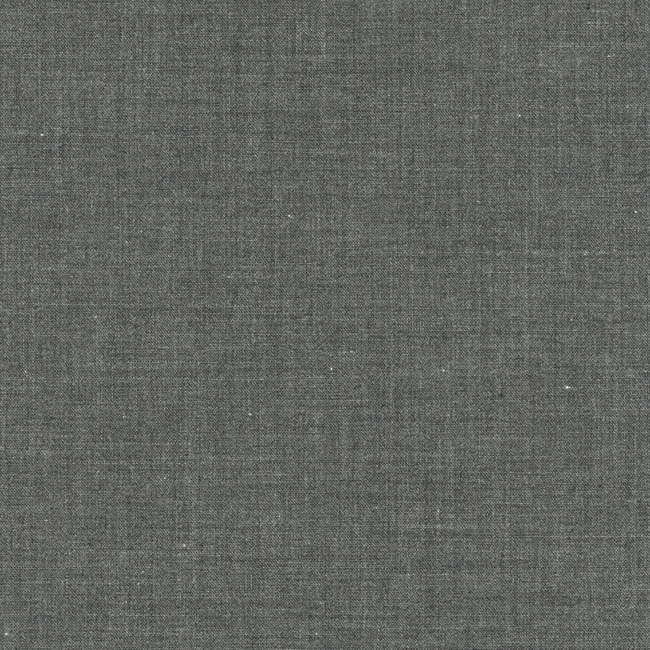 Dark Grey Solid Flannel Look Shirt