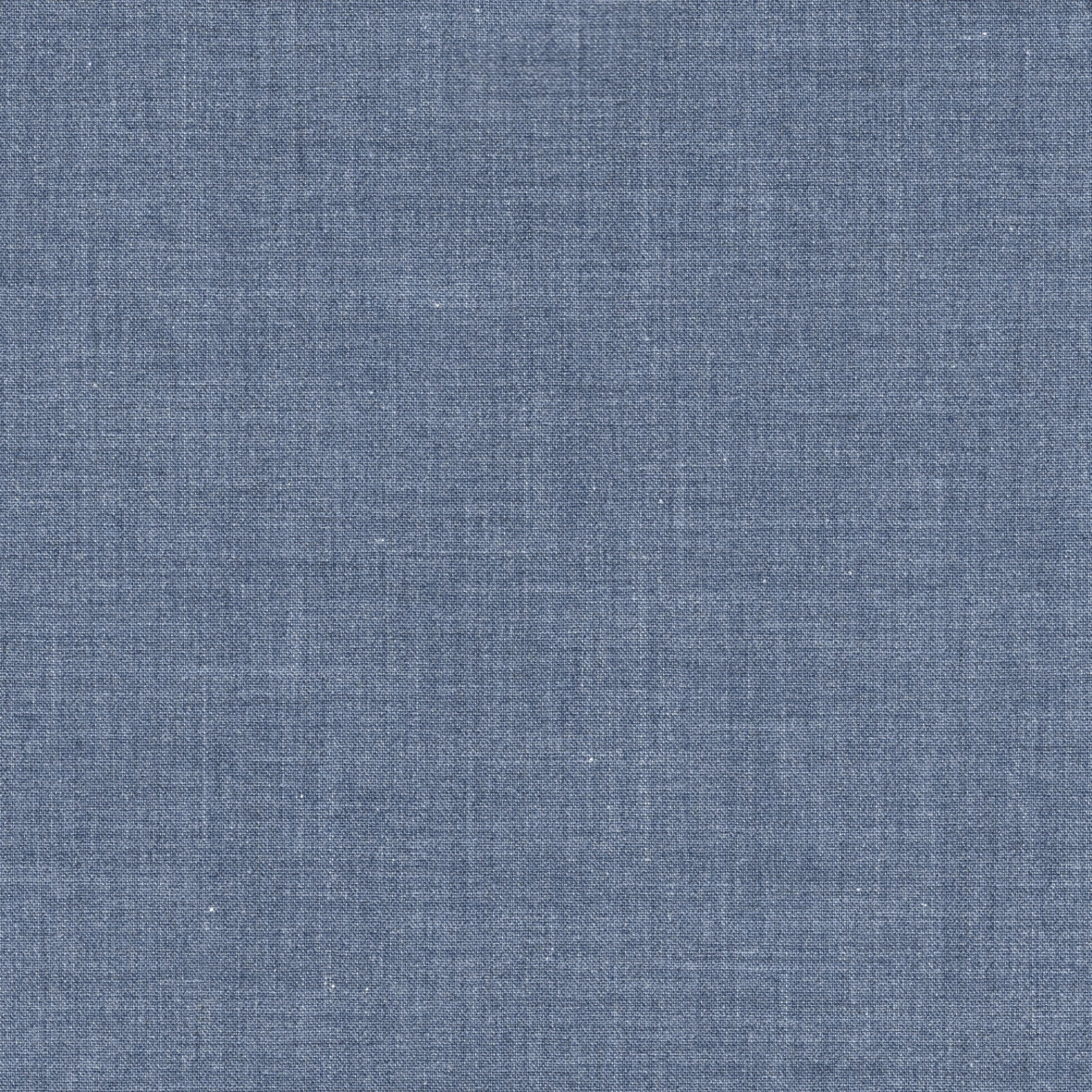 Denim Blue Solid Flannel Look Shirt