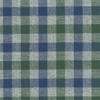 Blue, Green and Grey Plaid Shirt