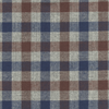Blue, Brown and Grey Plaid Shirt