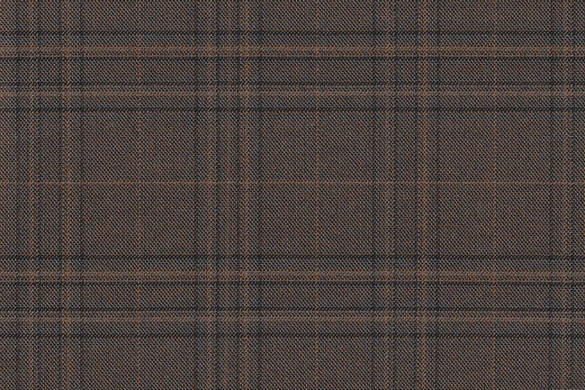 JT-2195001/G1-22967 Copper With Black Check Pants Fabric