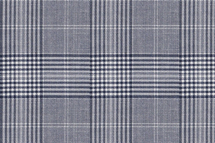 JT-2195026/G1-22991 Silver & Navy Houndstooth Check Jacket Fabric