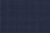 JT-2195030/G1-22995 Blue With Brown & Navy Check Jacket Fabric