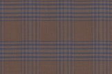 JT-2195041/G1-23006 Sand Brown With Blue Check Vest Fabric