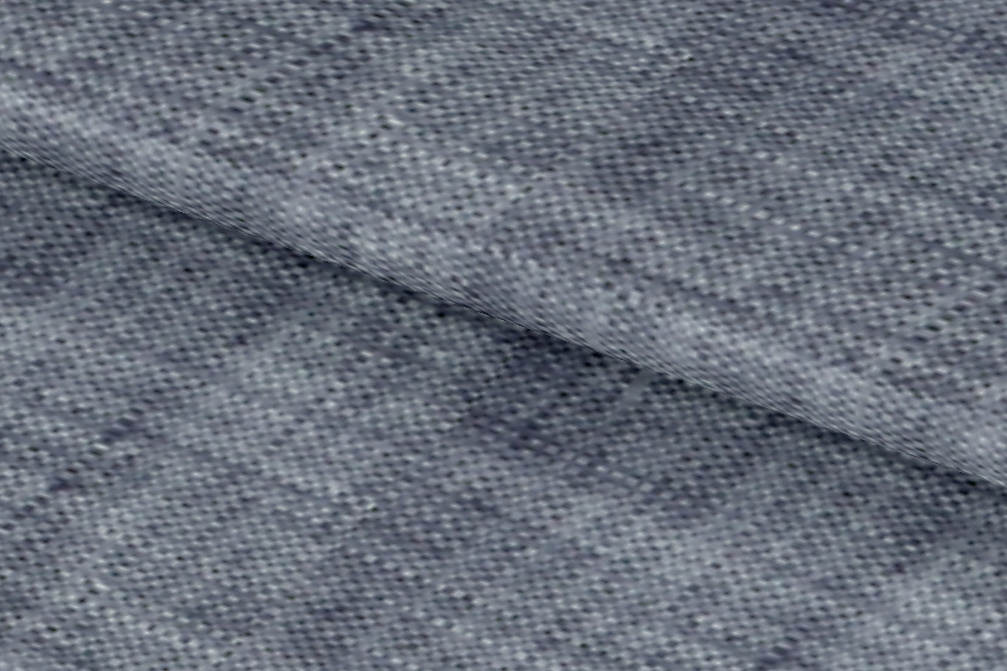 LH2101-15/W6-36650 Grey Solid Linen Shirting Fabric
