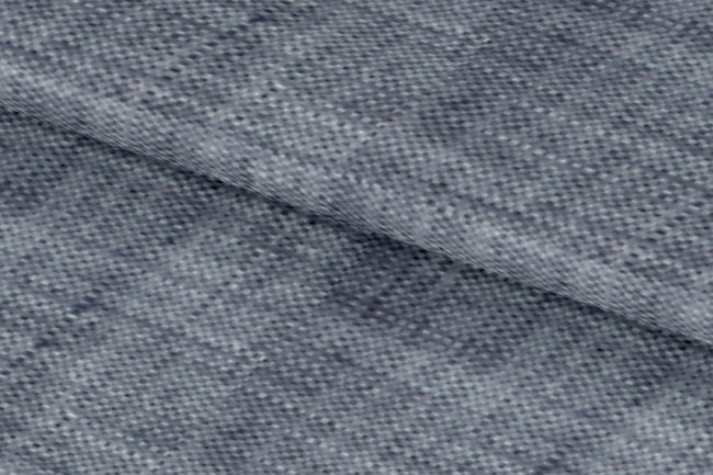 LH2101-15/W6-36650 Grey Solid Linen Shirting Fabric