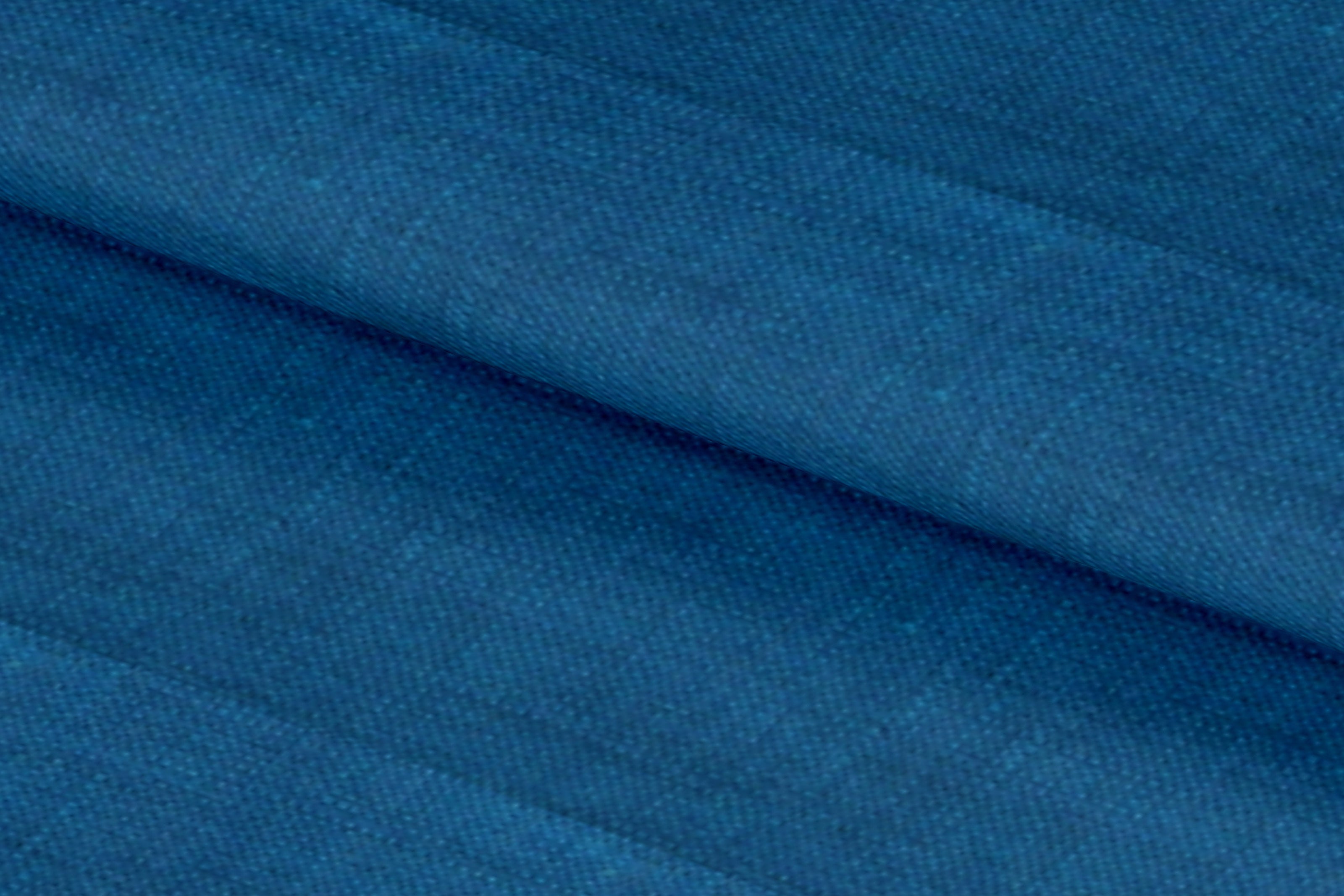 LH2101-23/W6-36658 Turquoise Blue Solid Linen Shirting Fabric