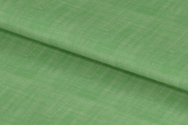 LH2101-2/W6-36637 Lime Green Solid Linen Shirting Fabric