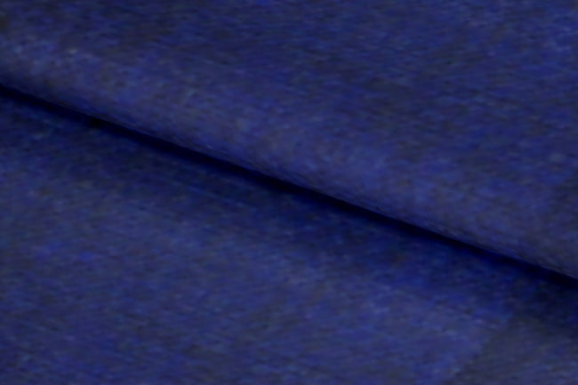 LH2101-32/W6-36664 Royal Blue Blend Solid Linen Shirting Fabric