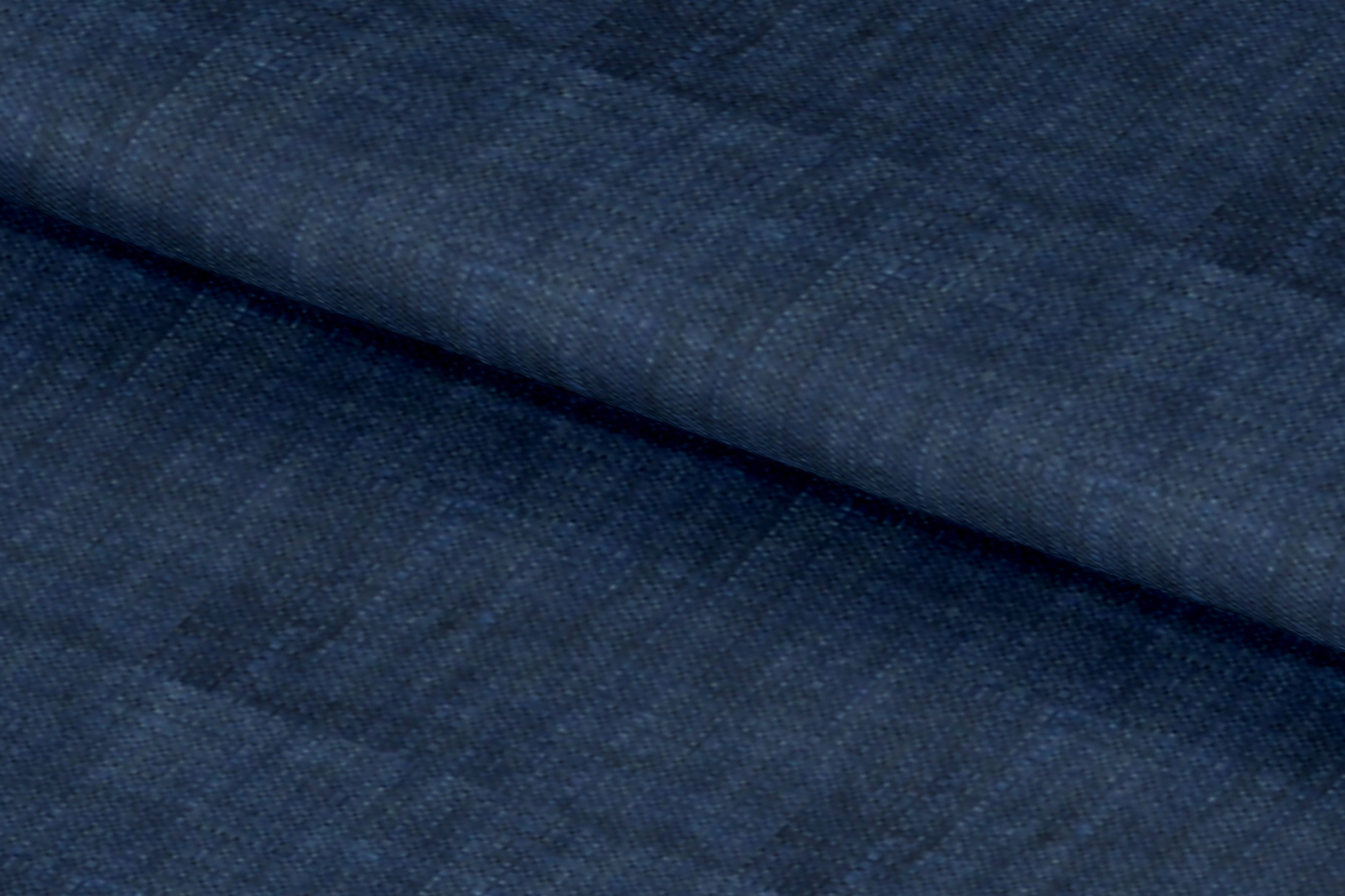 LH2101-33/W6-36665 Grey Blue Solid Linen Shirting Fabric