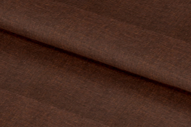 LH2101-39/W6-36669 Brown Solid Linen Shirting Fabric