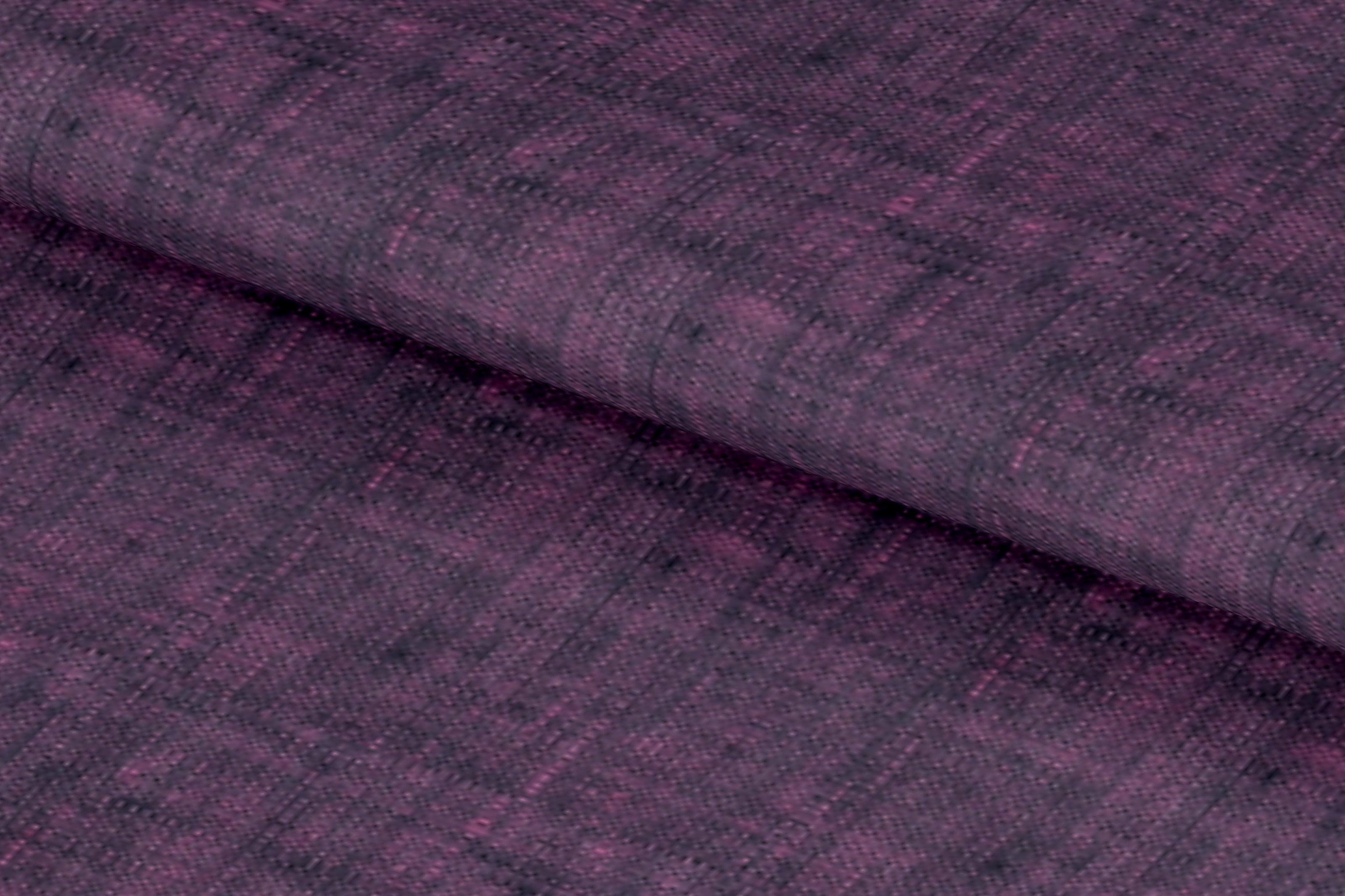 LH2101-44/W6-36674 Denim Dark Magenta Solid Linen Shirting Fabric