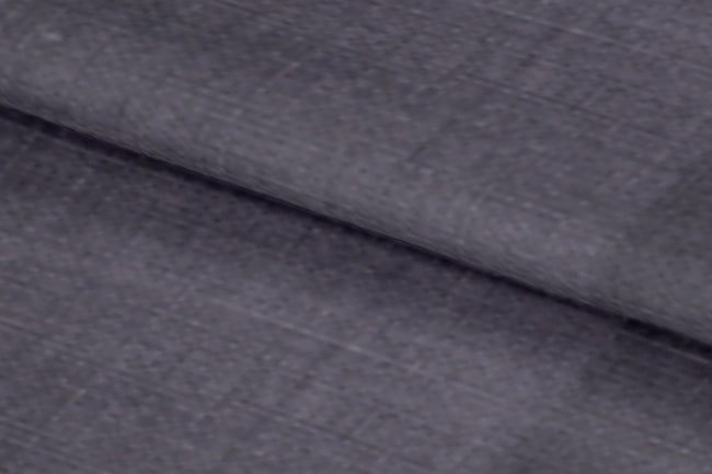 LH2101-45/W6-36675 Grey Blue Solid Linen Shirting Fabric