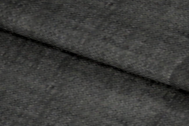 LH2101-47/W6-36677 Grey Solid Linen Shirting Fabric