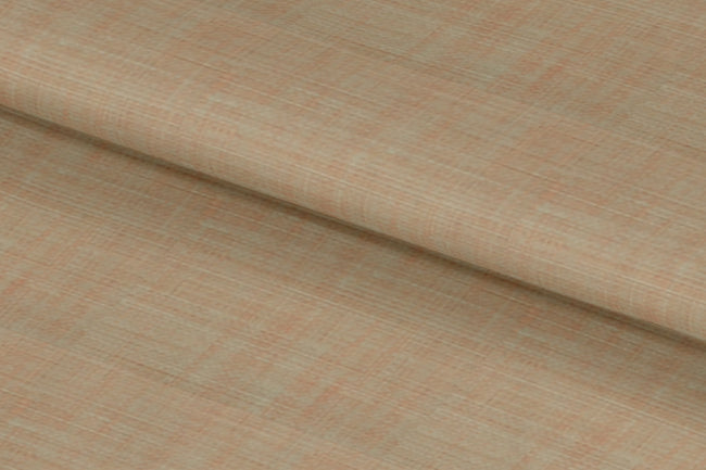 LH2101-4/W6-36639 Pale Light Orange Solid Linen Shirting Fabric