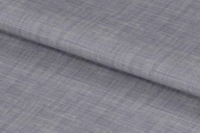LH2101-7/W6-36642 Light Purple Solid Linen Shirting Fabric