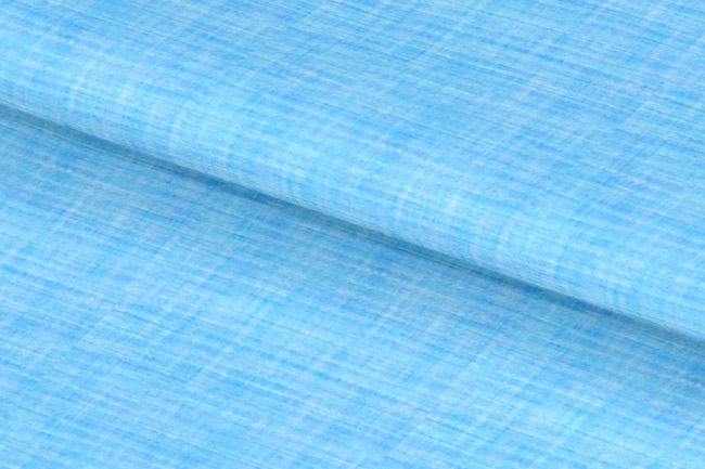 LH2101-8/W6-36643 Light Blue Solid Linen Shirting Fabric