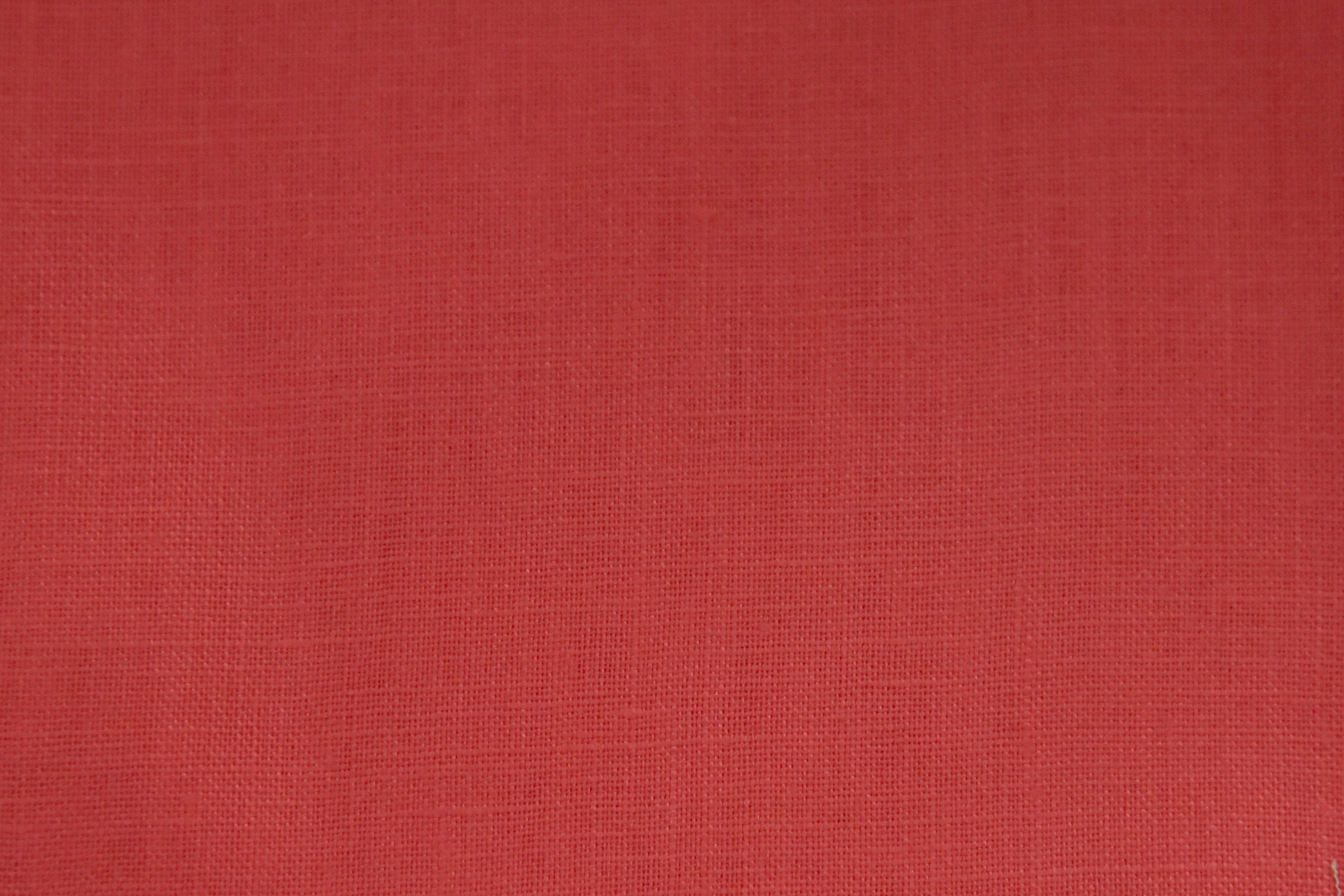 LN/10/M2-21436 Candy Red Linen Plain Pants Fabric